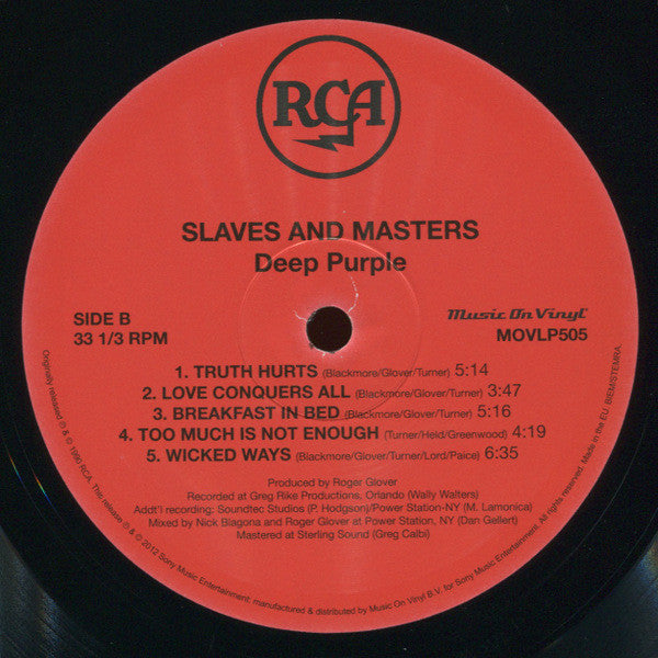 Slaves And Masters - secondary