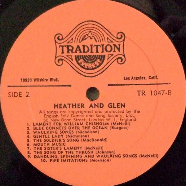 Various - Heather And Glen (Songs And Melodies Of Highland And Lowland Scotland)