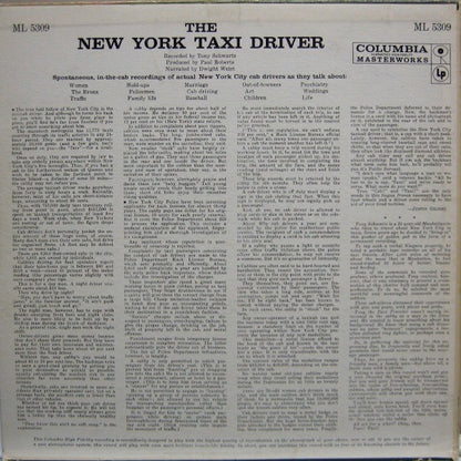 The New York Taxi Driver - secondary