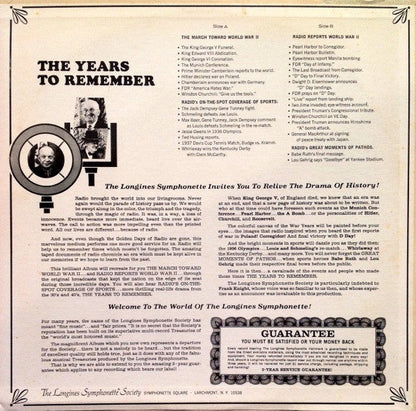 The Years To Remember... - secondary