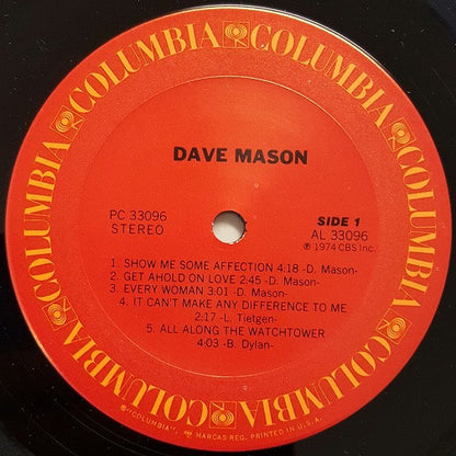 Dave Mason - secondary