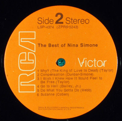 The Best Of Nina Simone - secondary