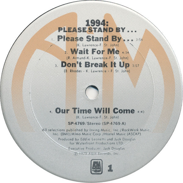 Please Stand By... - secondary