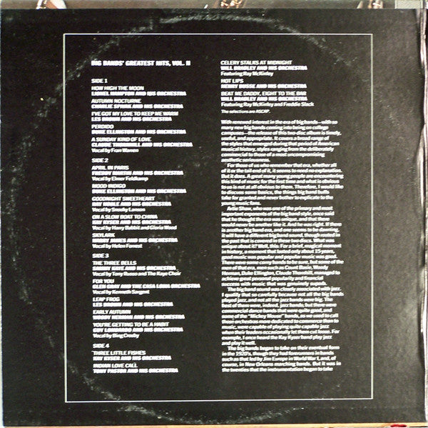 Big Bands Greatest Hits Volume 2 - secondary