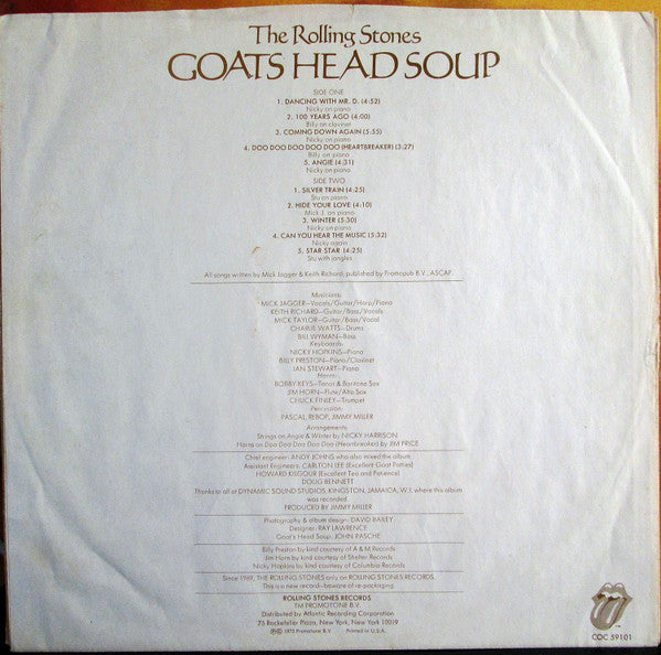 Goats Head Soup - secondary
