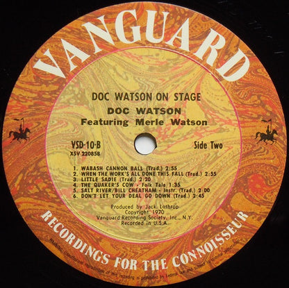 Doc Watson On Stage - secondary