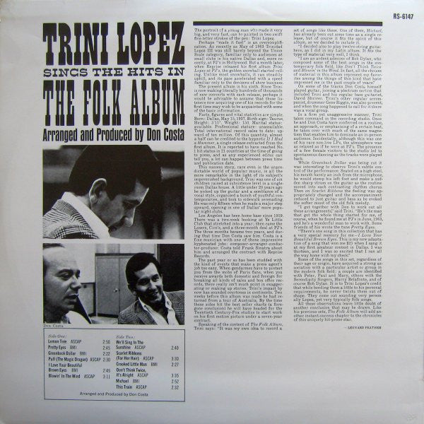 Trini Lopez - The Folk Album
