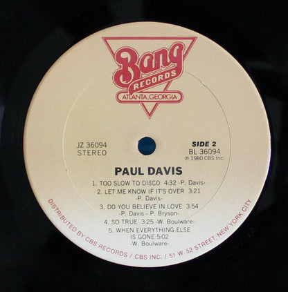Paul Davis - Paul Davis