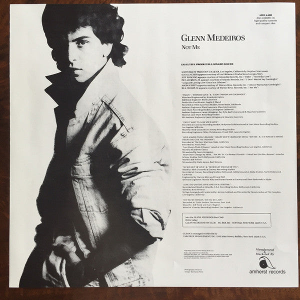 Glenn Medeiros - Not Me
