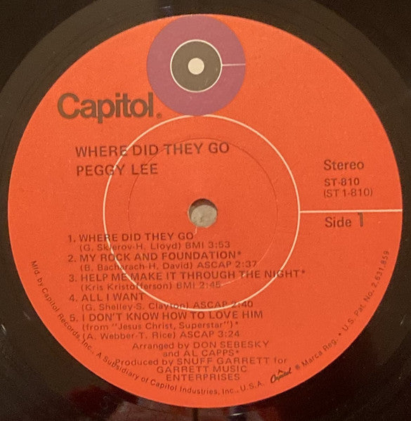 Where Did They Go - secondary