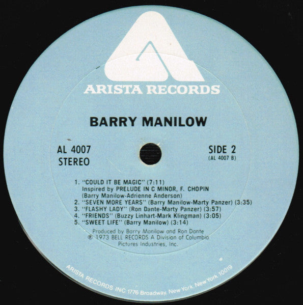 Barry Manilow - Barry Manilow I