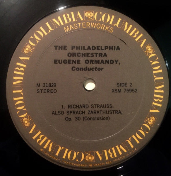 Richard Strauss, The Philadelphia Orchestra, Eugene Ormandy - Strauss Also Sprach Zarathustra