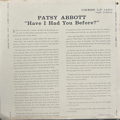 Have I Had You Before? - secondary