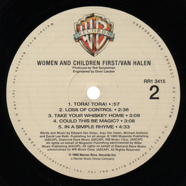 Women And Children First - secondary