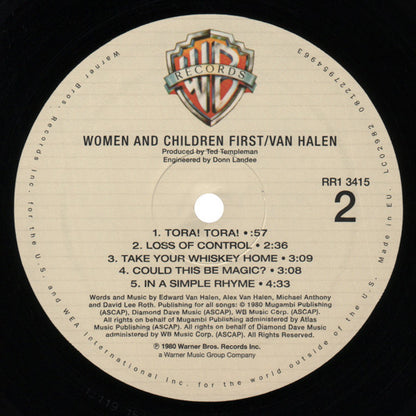 Women And Children First - secondary