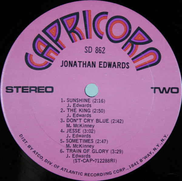 Jonathan Edwards - secondary