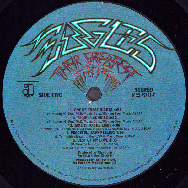 Their Greatest Hits 1971-1975 - secondary