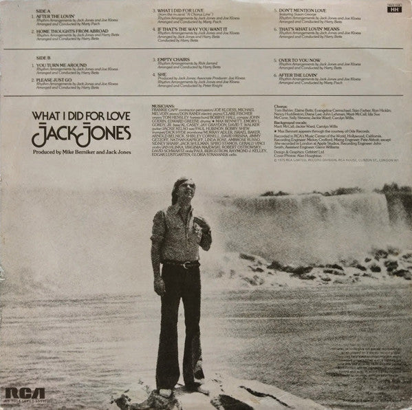 Jack Jones - What I Did For Love
