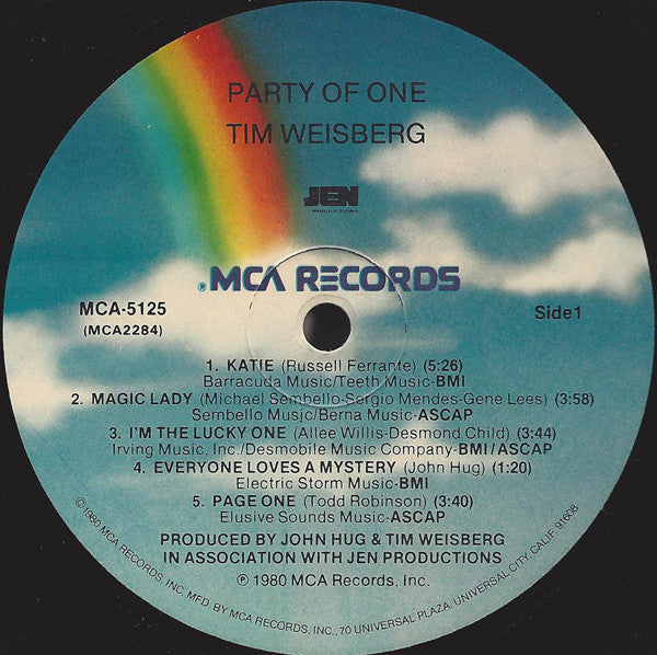 Tim Weisberg - Party Of One