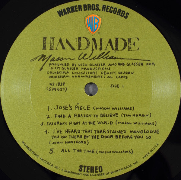 Mason Williams - Hand Made