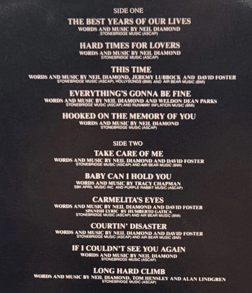 The Best Years Of Our Lives - secondary
