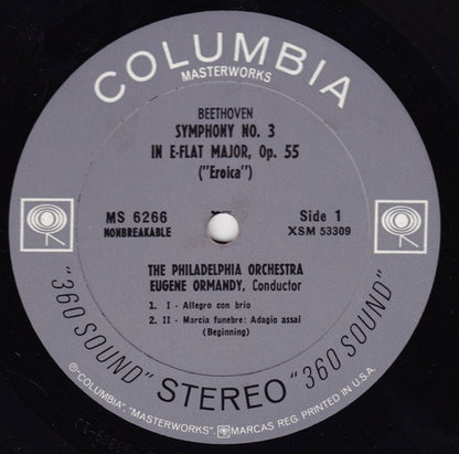 Ludwig van Beethoven, The Philadelphia Orchestra, Eugene Ormandy - Symphony No. 3: Eroica