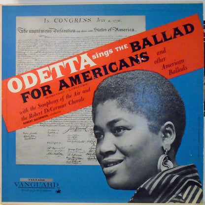 Odetta Sings The Ballad For Americans And Other American Ballads - primary