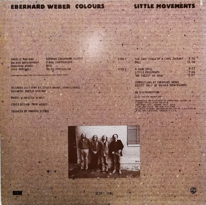 Eberhard Weber Colours - Little Movements