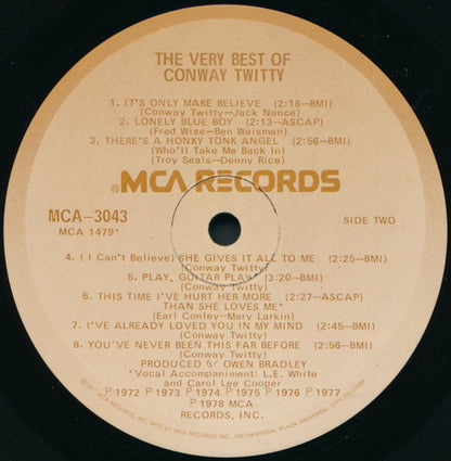 The Very Best Of Conway Twitty - secondary