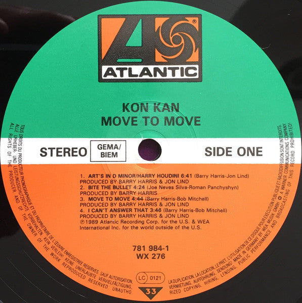 Kon Kan - Move To Move