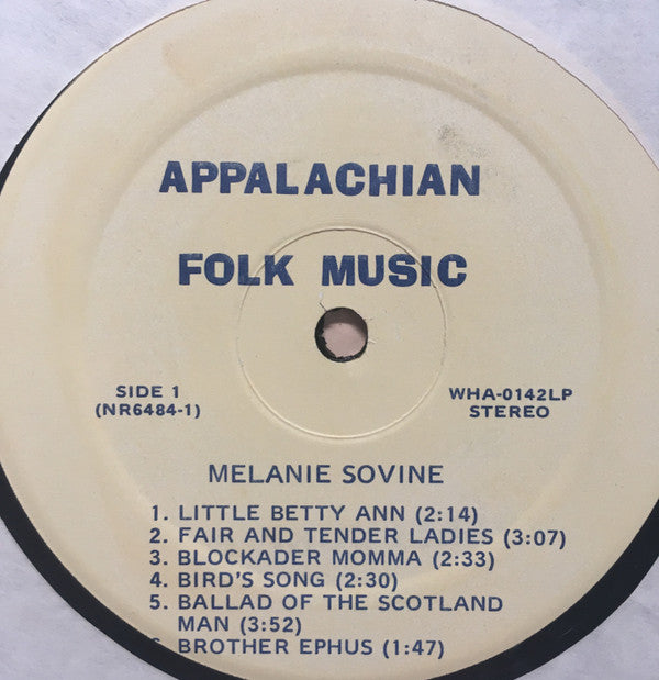 Melanie Sovine - Appalachian Folk Music