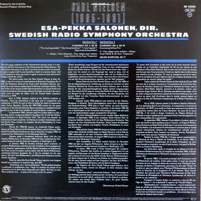 Symphony No. 4 "The Inextinguishable" / Helios Overture - secondary