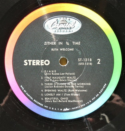 Ruth Welcome - Zither In 3/4 Time