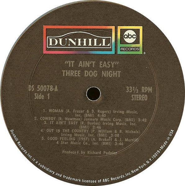 It Ain't Easy - secondary