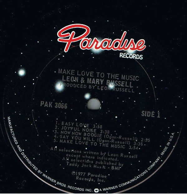 Leon & Mary Russell - Make Love To The Music