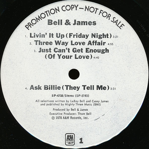 Bell & James - secondary