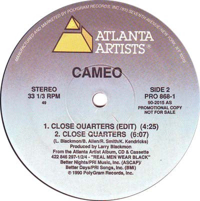 Close Quarters - secondary