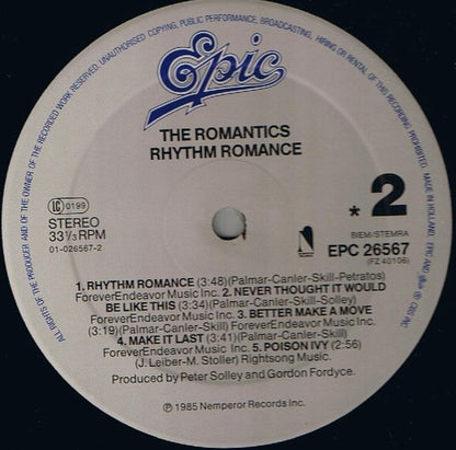 The Romantics - Rhythm Romance