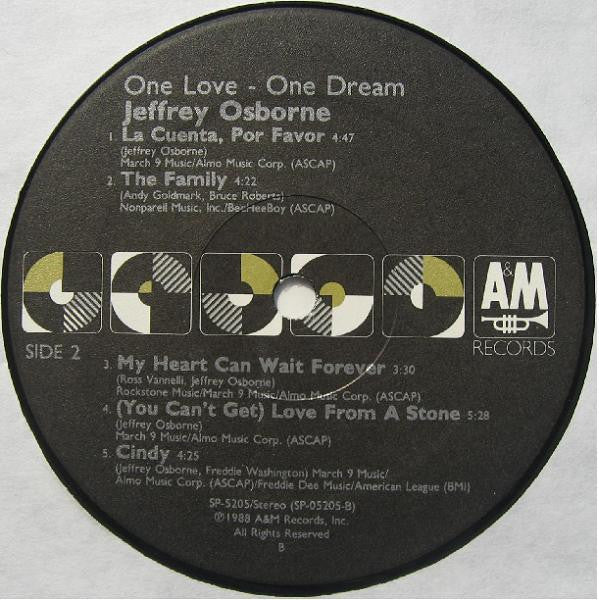 One Love - One Dream - secondary