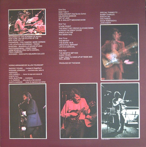 Rock Of Ages (The Band In Concert) - secondary