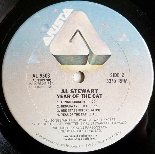 Year Of The Cat - secondary