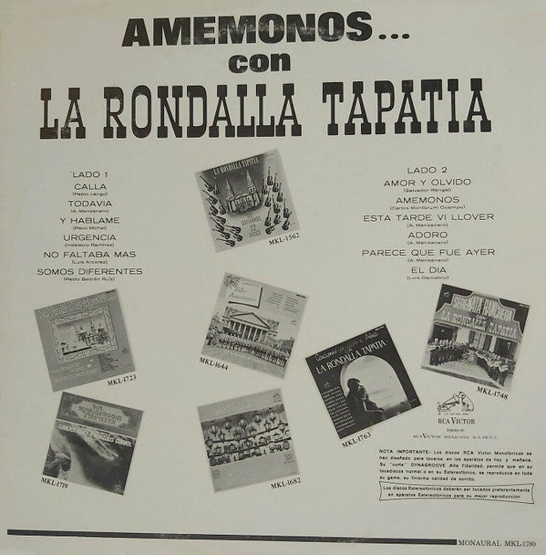 La Rondalla Tapatía - Amemonos ...