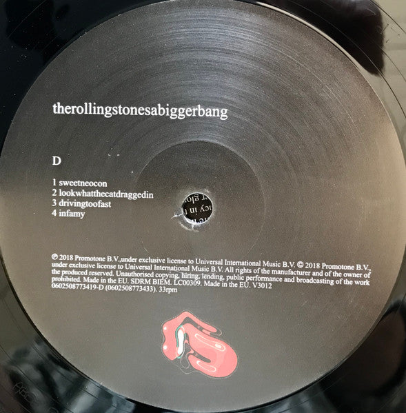 A Bigger Bang - secondary