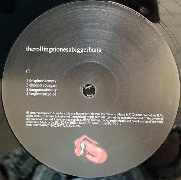 A Bigger Bang - secondary
