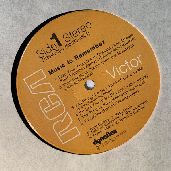 Music To Remember - secondary
