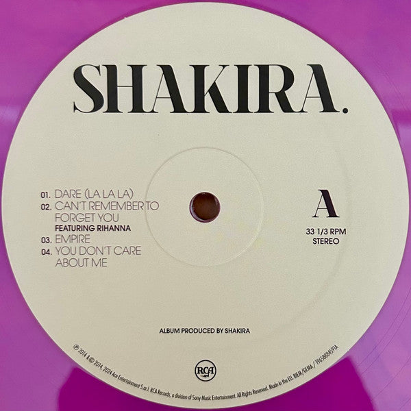 Shakira. - secondary