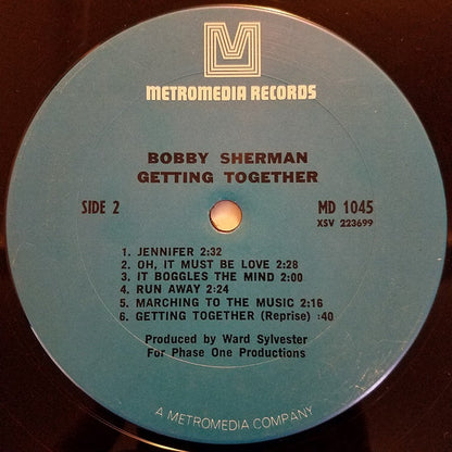 Bobby Sherman - Getting Together