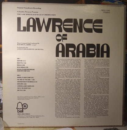 Maurice Jarre, London Philharmonic Orchestra -  Lawrence Of Arabia - Original Soundtrack Recording