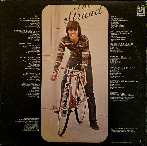 Bobby Sherman - Getting Together