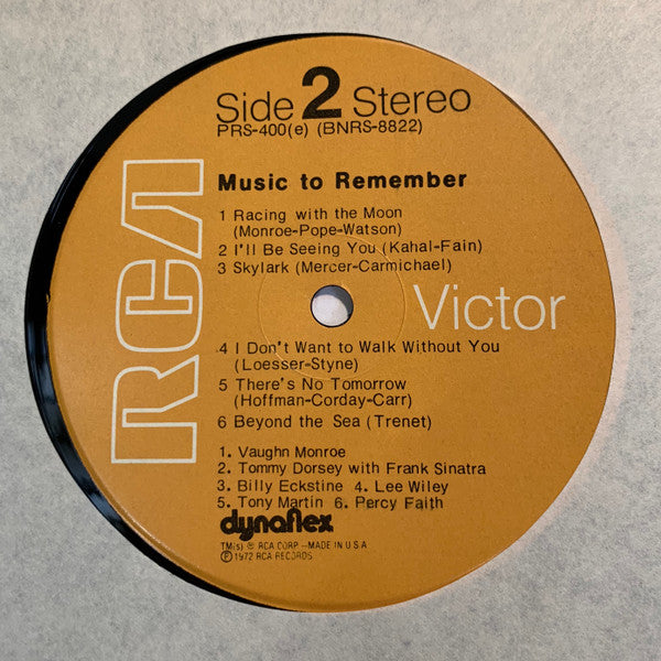 Music To Remember - secondary